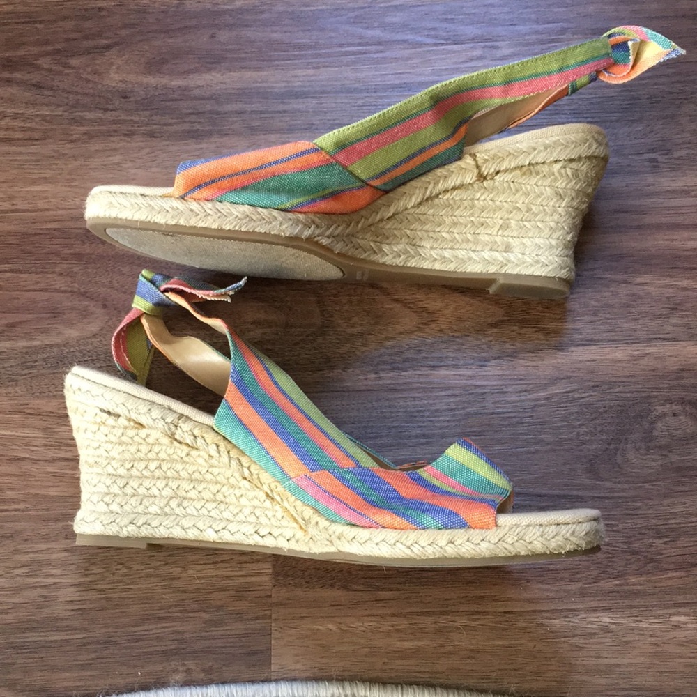 Summer Espadrille Wedges - Picture 5 of 9